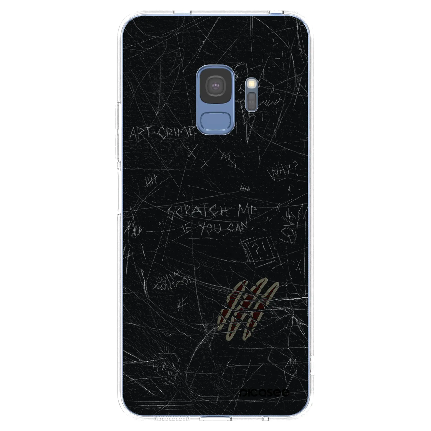 Picasee διαφανής θήκη σιλικόνης Samsung Galaxy S9 G960F - SCRATCH