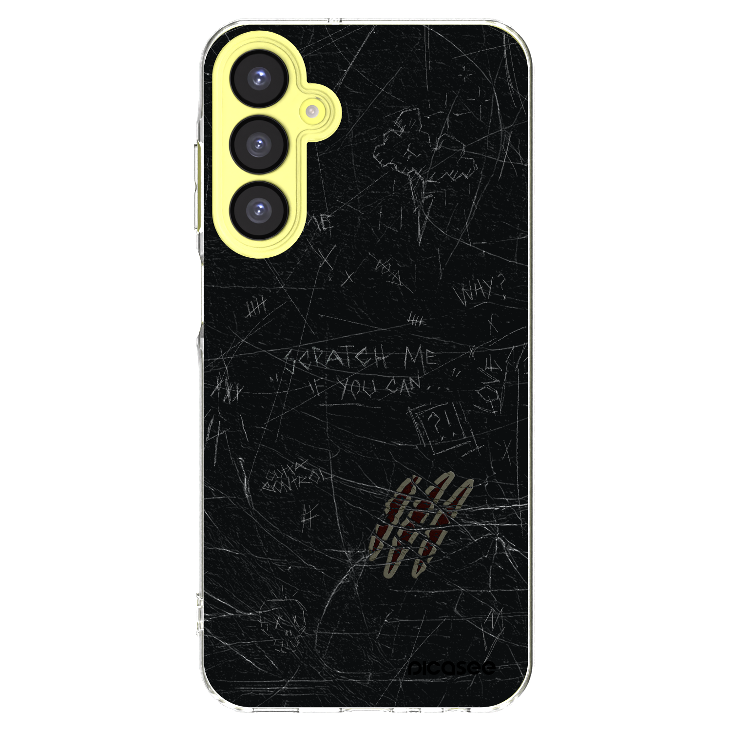 Picasee διαφανής θήκη σιλικόνης Samsung Galaxy A25 A256B 5G - SCRATCH