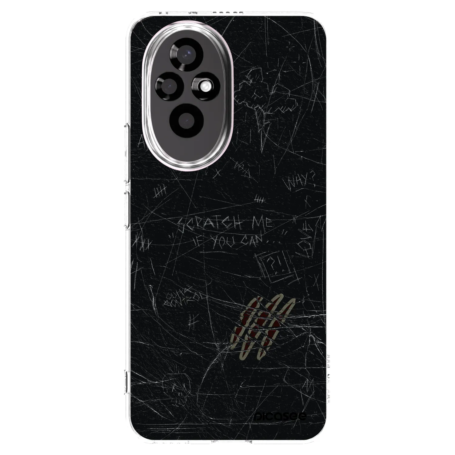 Picasee διαφανής θήκη σιλικόνης Honor 200 Pro 5G - SCRATCH