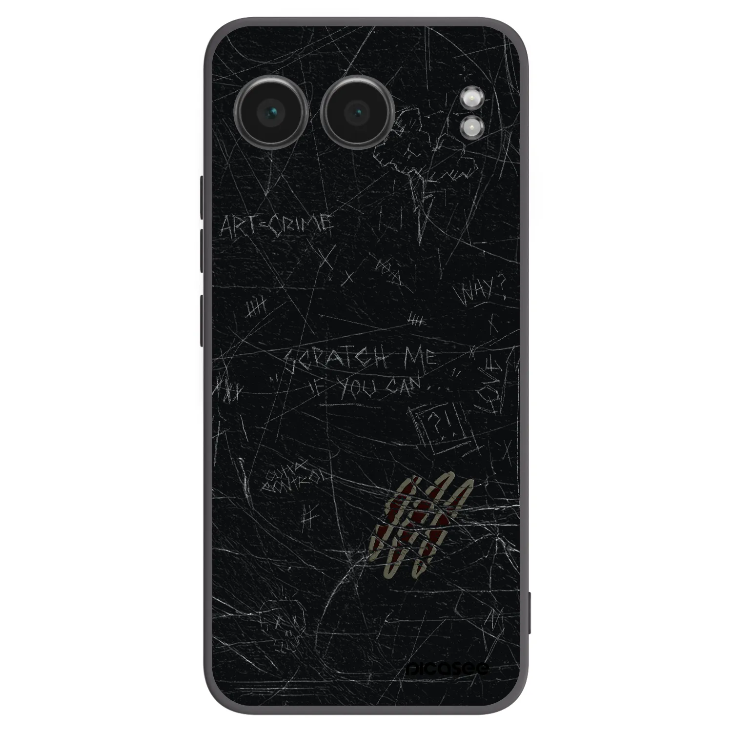 Picasee Μαύρη θήκη σιλικόνης για OnePlus Nord 4 - SCRATCH