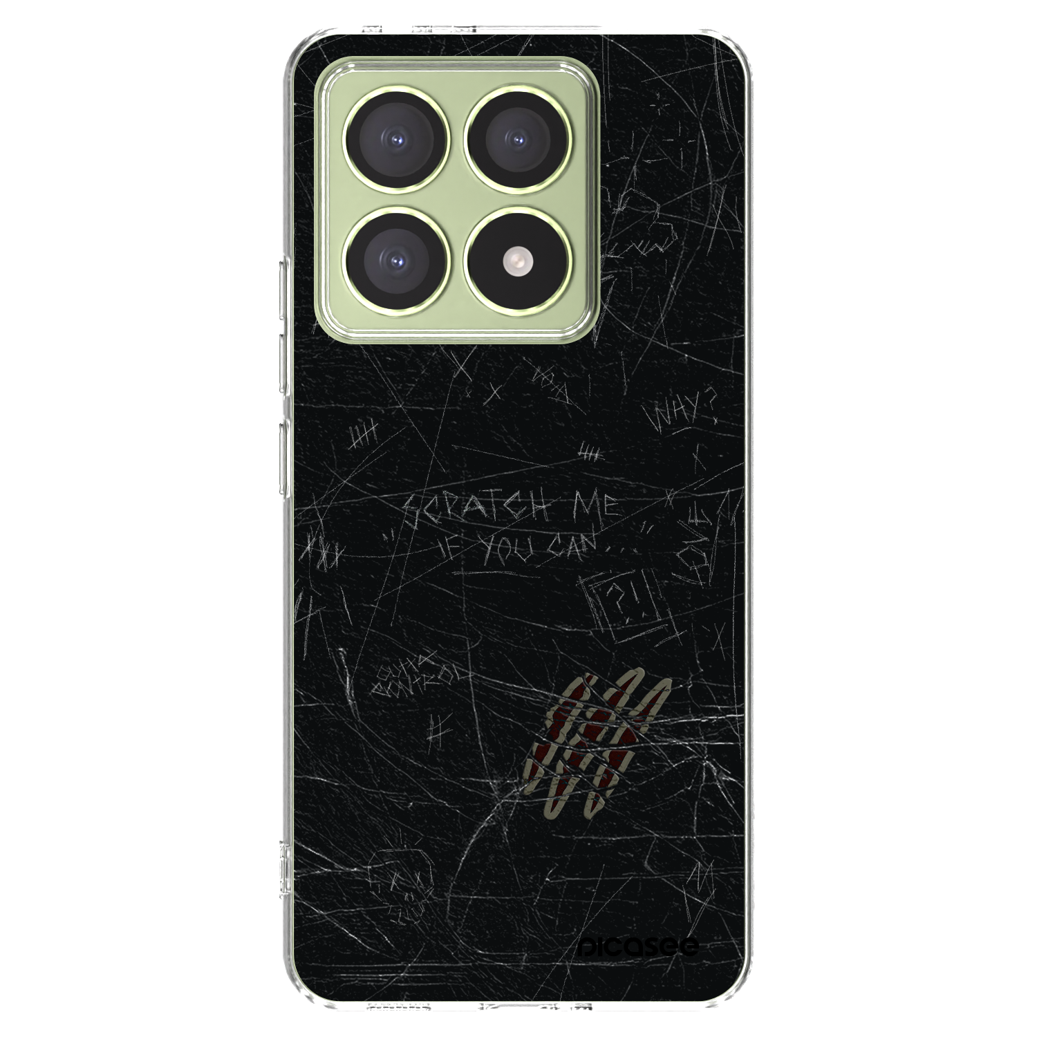 Picasee διαφανής θήκη σιλικόνης Xiaomi 14T - SCRATCH