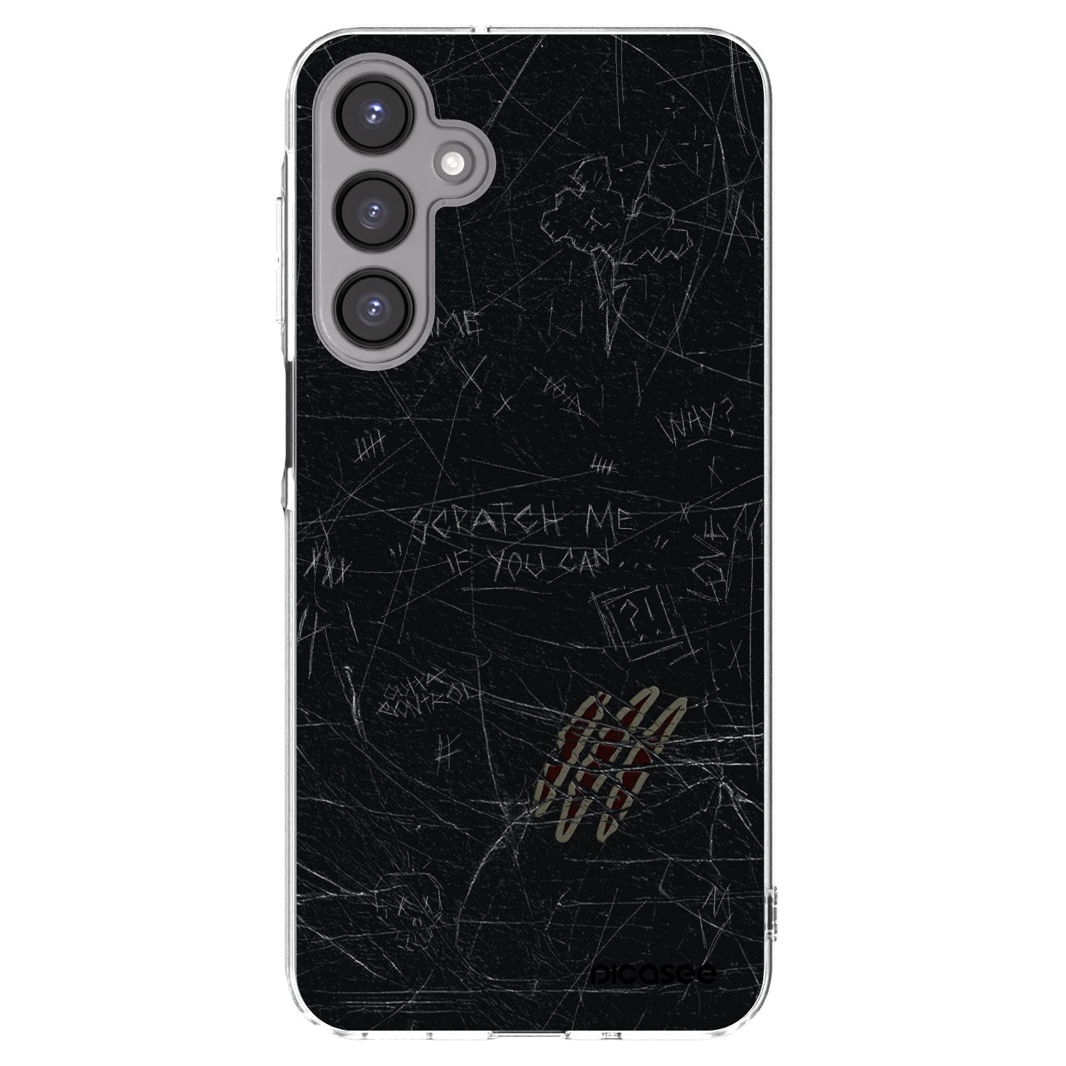 Picasee διαφανής θήκη σιλικόνης Samsung Galaxy A16 5G - SCRATCH