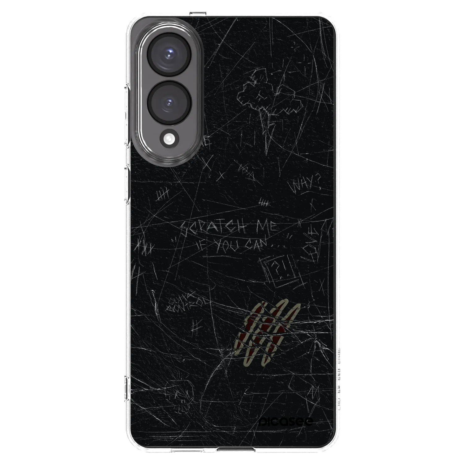 Picasee διαφανής θήκη σιλικόνης Samsung Galaxy S25 Edge 5G - SCRATCH