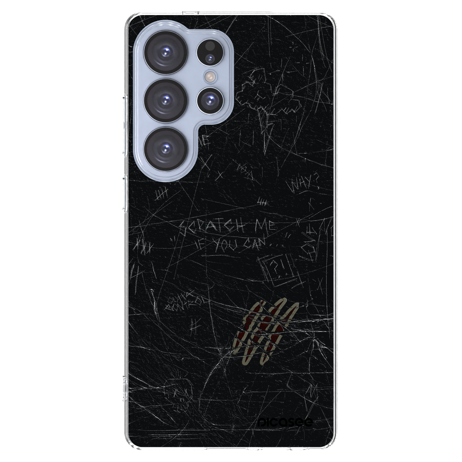 Picasee διαφανής θήκη σιλικόνης Samsung Galaxy S25 Ultra 5G - SCRATCH