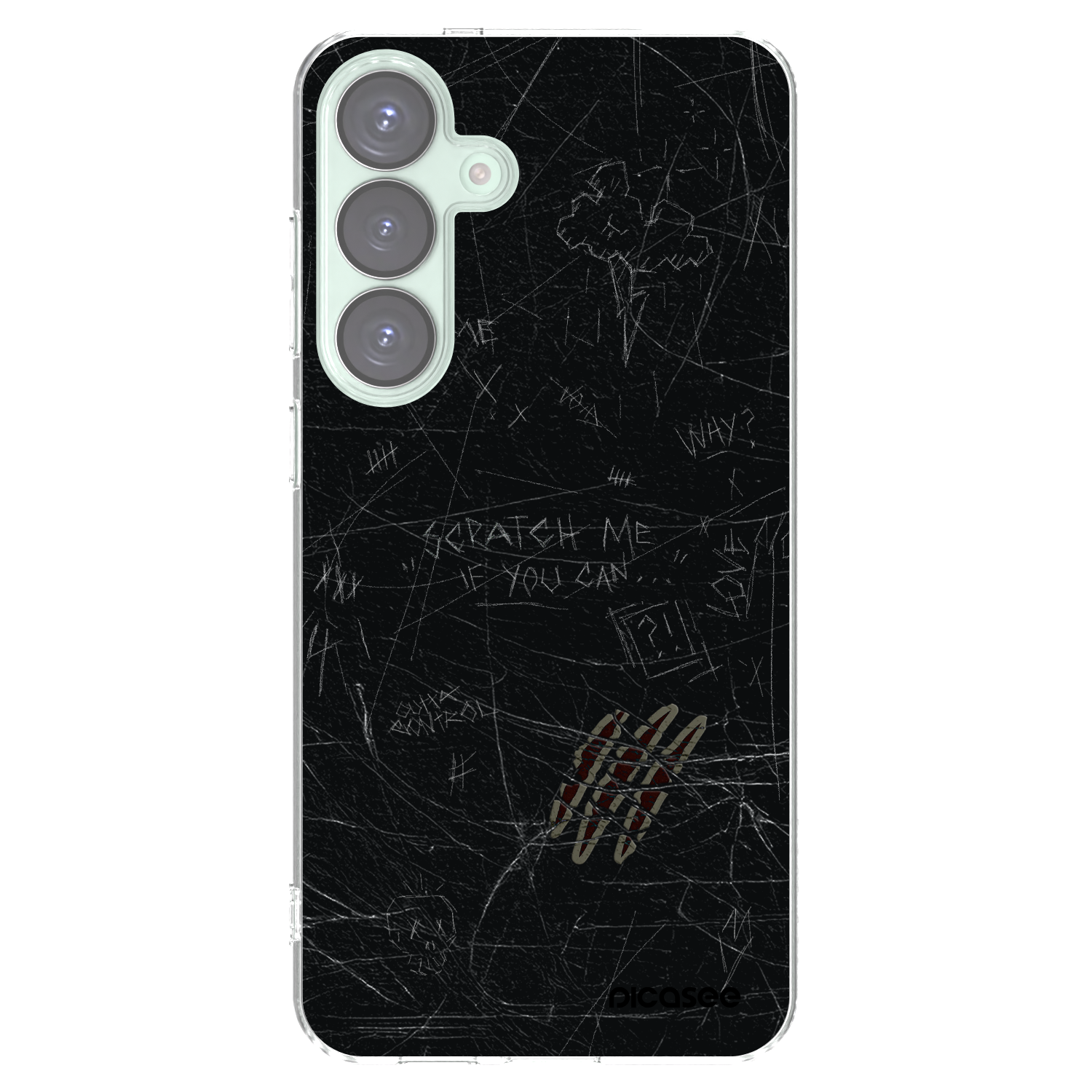 Picasee διαφανής θήκη σιλικόνης Samsung Galaxy S25+ 5G - SCRATCH