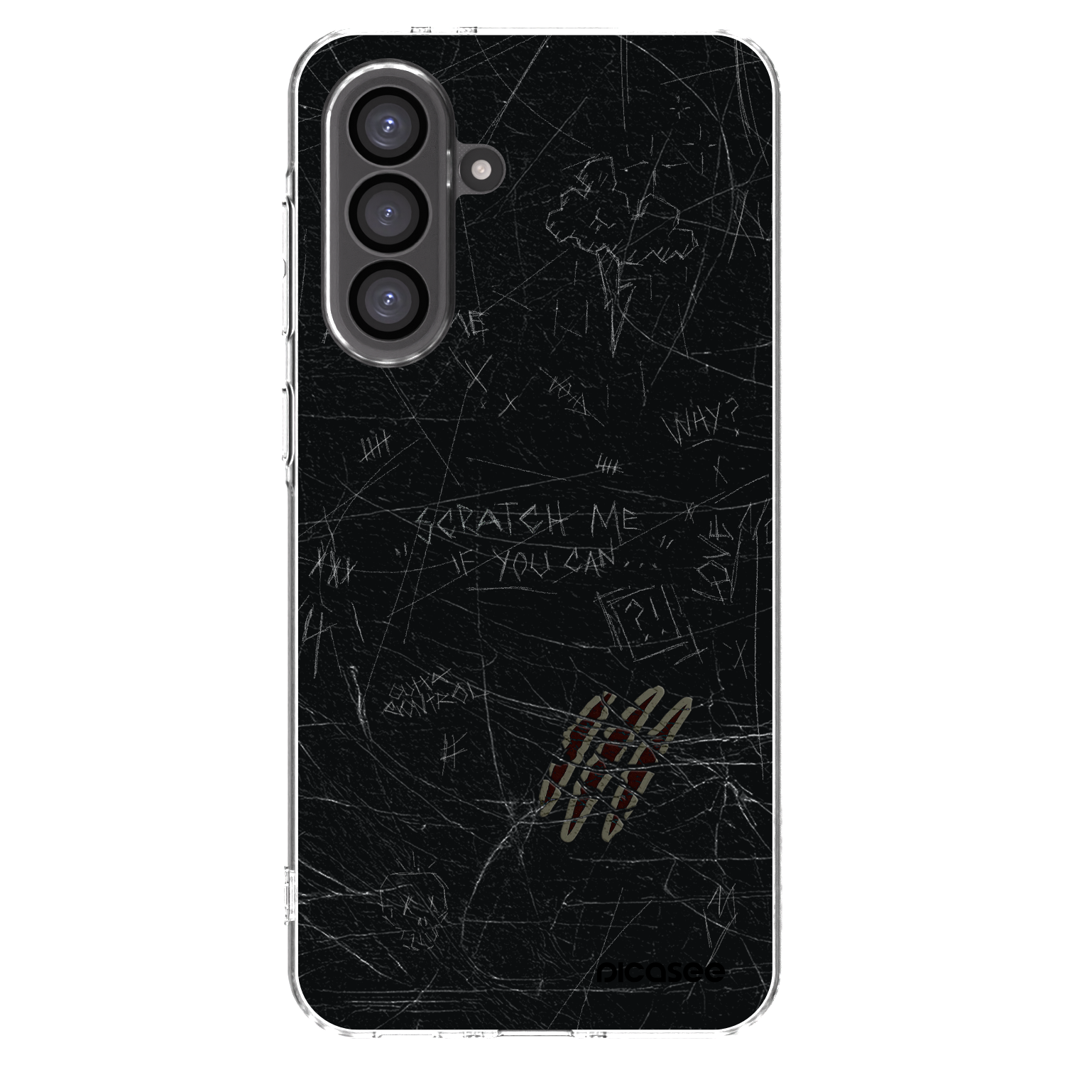 Picasee διαφανής θήκη σιλικόνης Samsung Galaxy A36 5G - SCRATCH