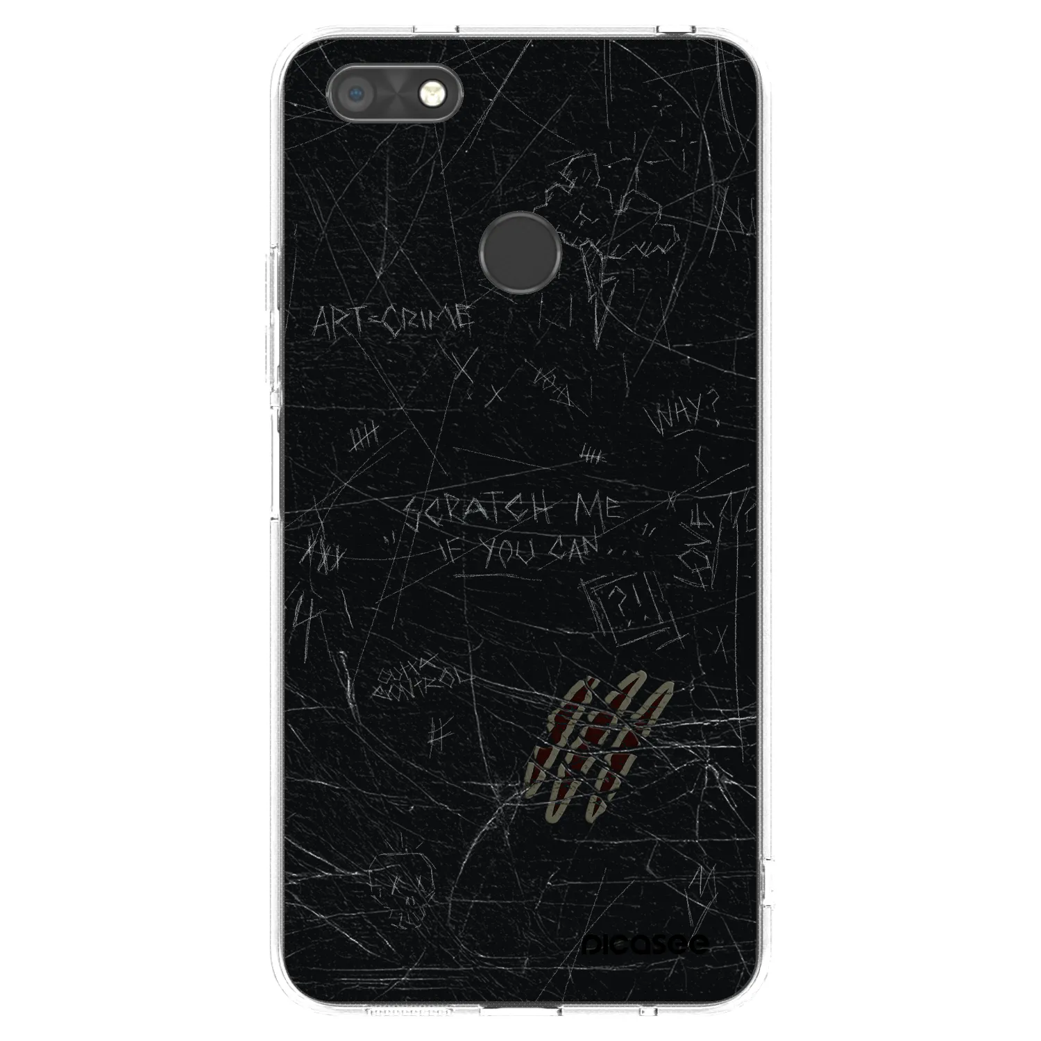 Picasee διαφανής θήκη σιλικόνης Huawei P9 Lite Mini - SCRATCH