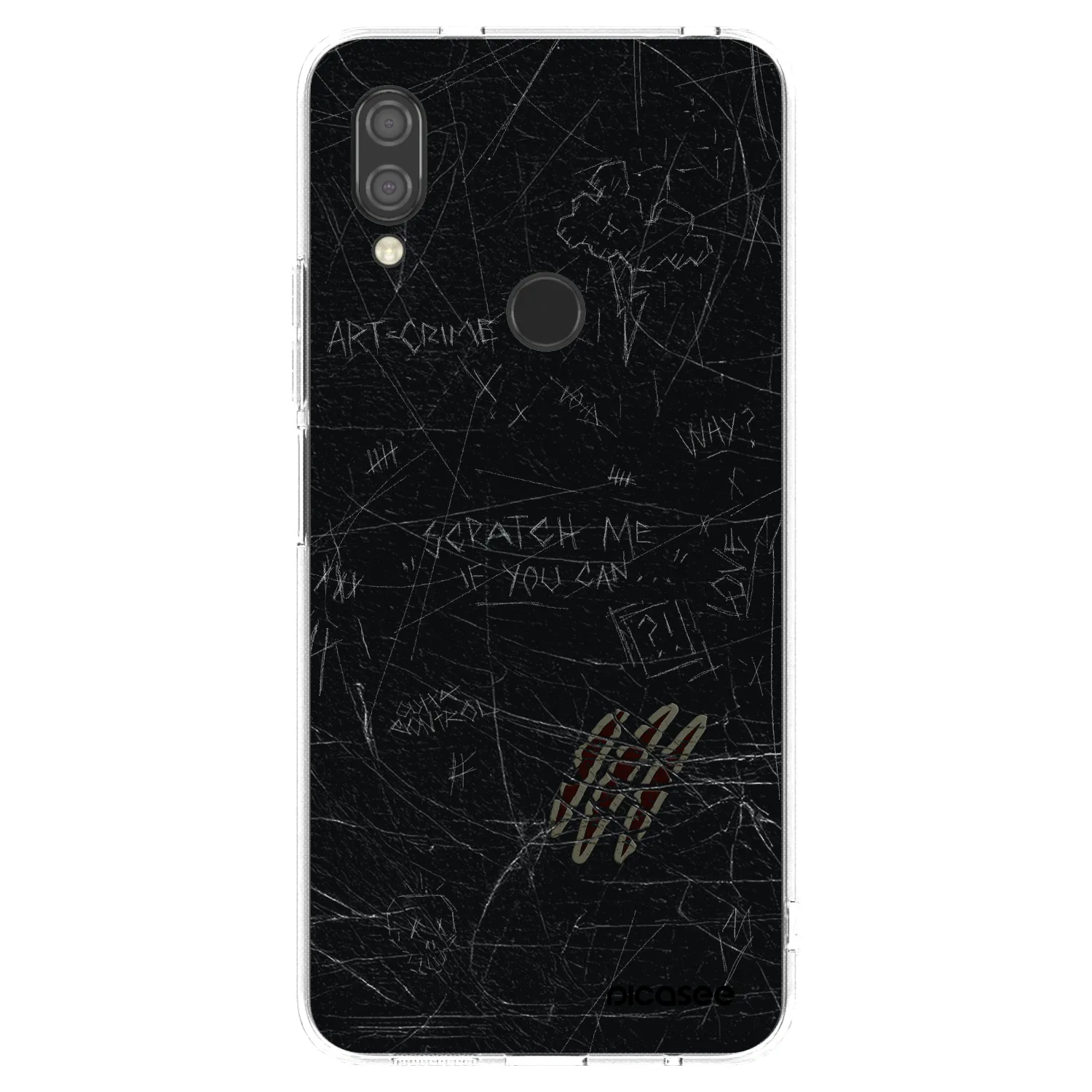 Picasee διαφανής θήκη σιλικόνης Xiaomi Redmi 7 - SCRATCH