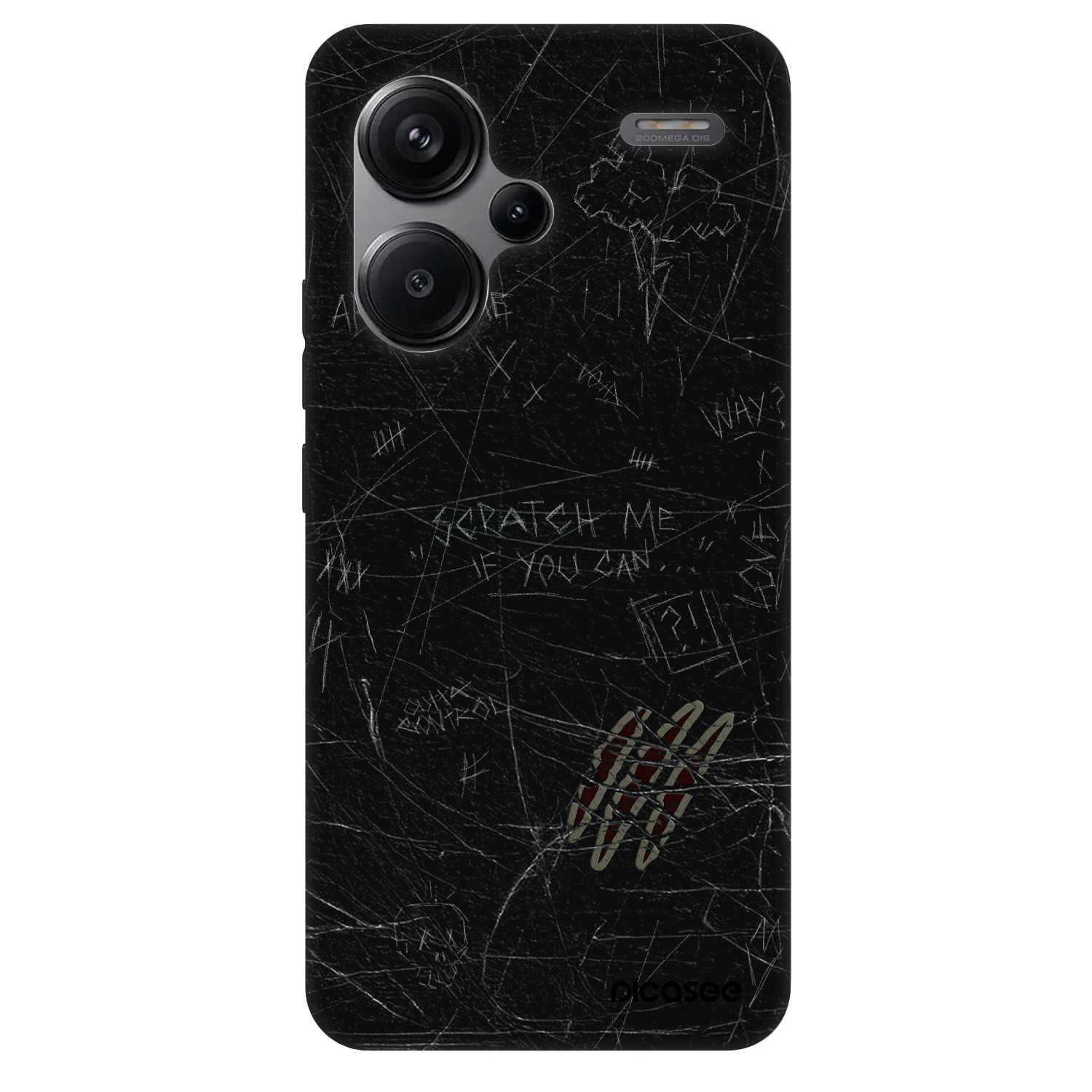Picasee Fashion Case για Xiaomi Redmi Note 13 Pro+ 5G - SCRATCH