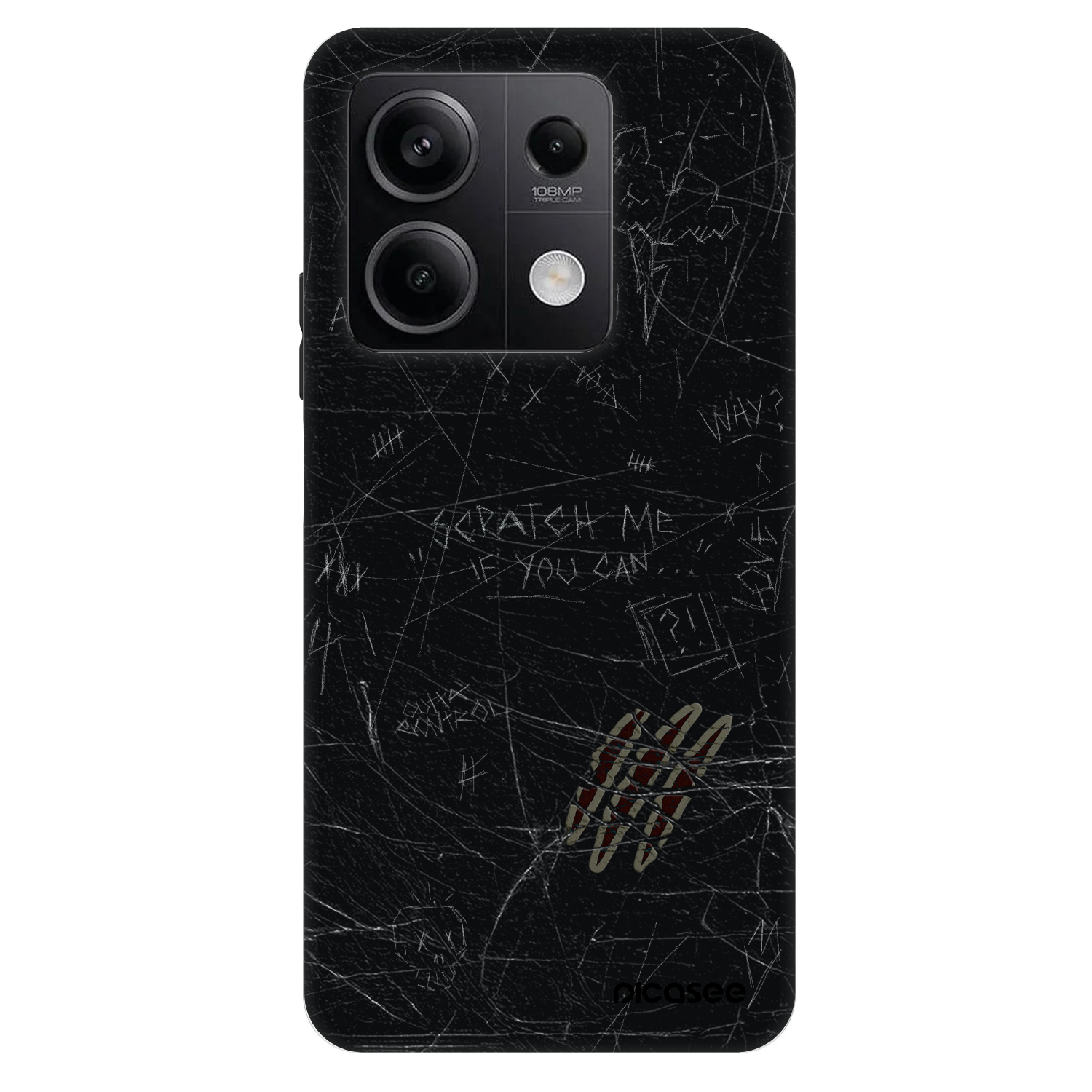 Picasee Fashion Case για Xiaomi Redmi Note 13 5G - SCRATCH