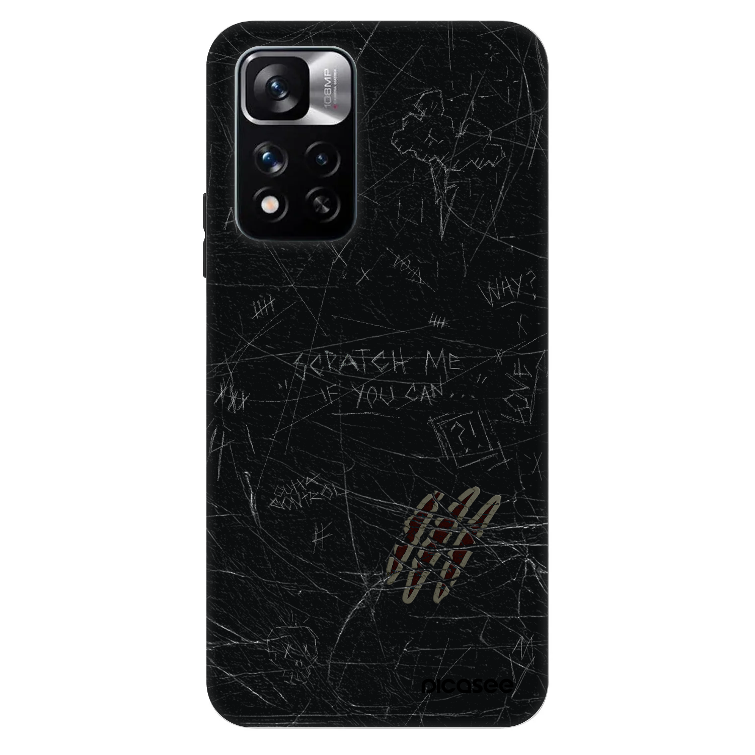 Picasee Fashion Case για Xiaomi Redmi Note 11 Pro 5G - SCRATCH