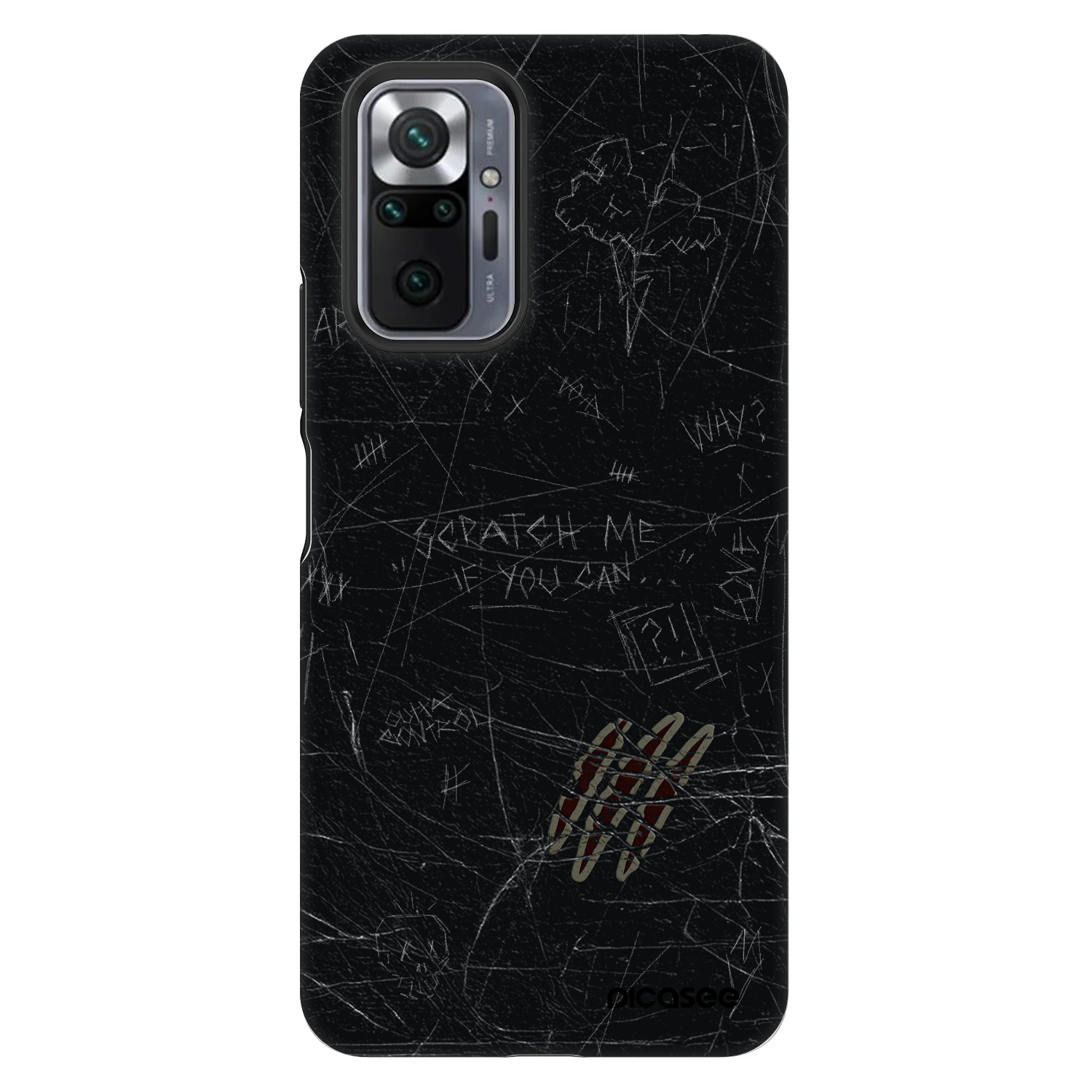 Picasee Fashion Case για Xiaomi Redmi Note 10 Pro - SCRATCH