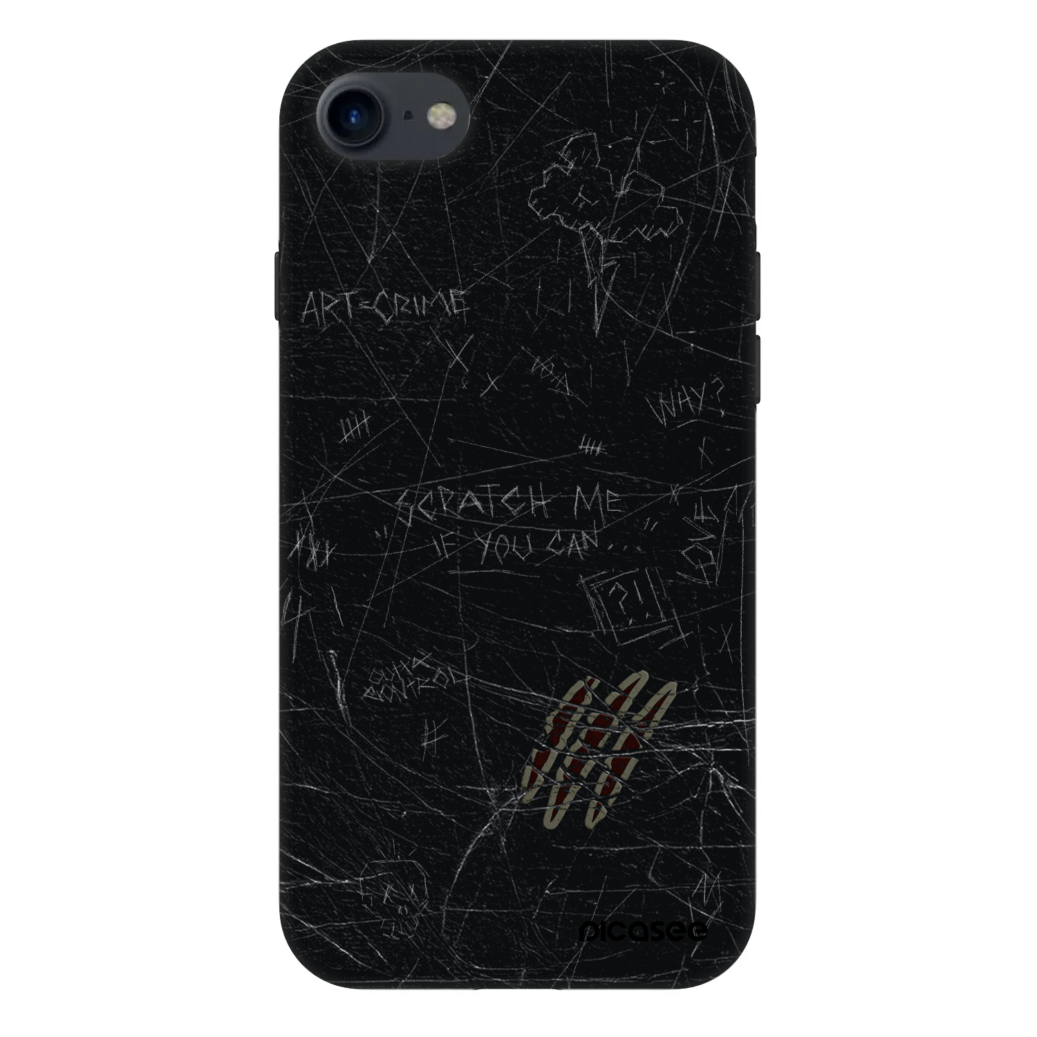 Picasee Fashion Case για Apple iPhone 7 - SCRATCH