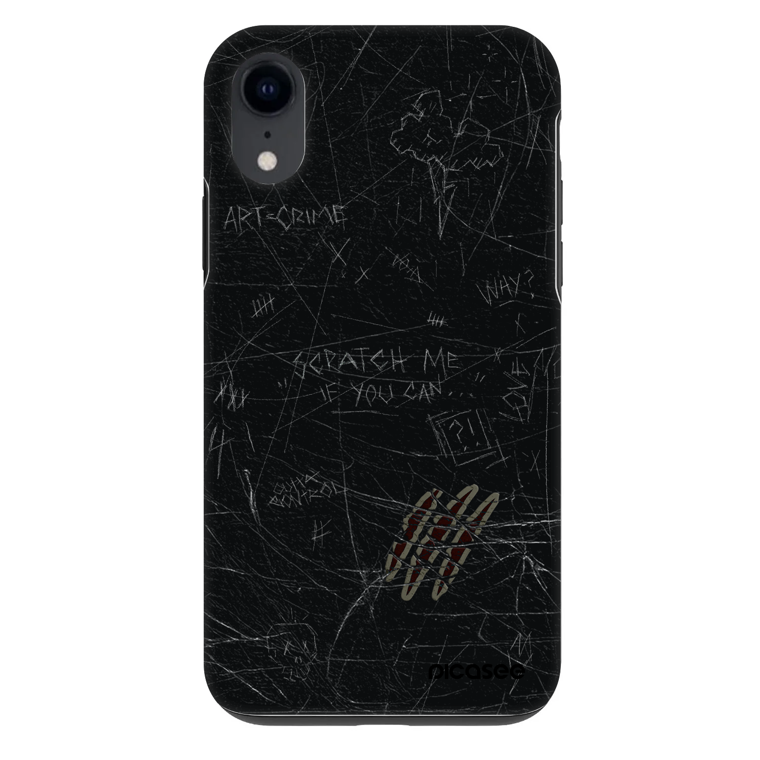 Picasee Fashion Case για Apple iPhone XR - SCRATCH