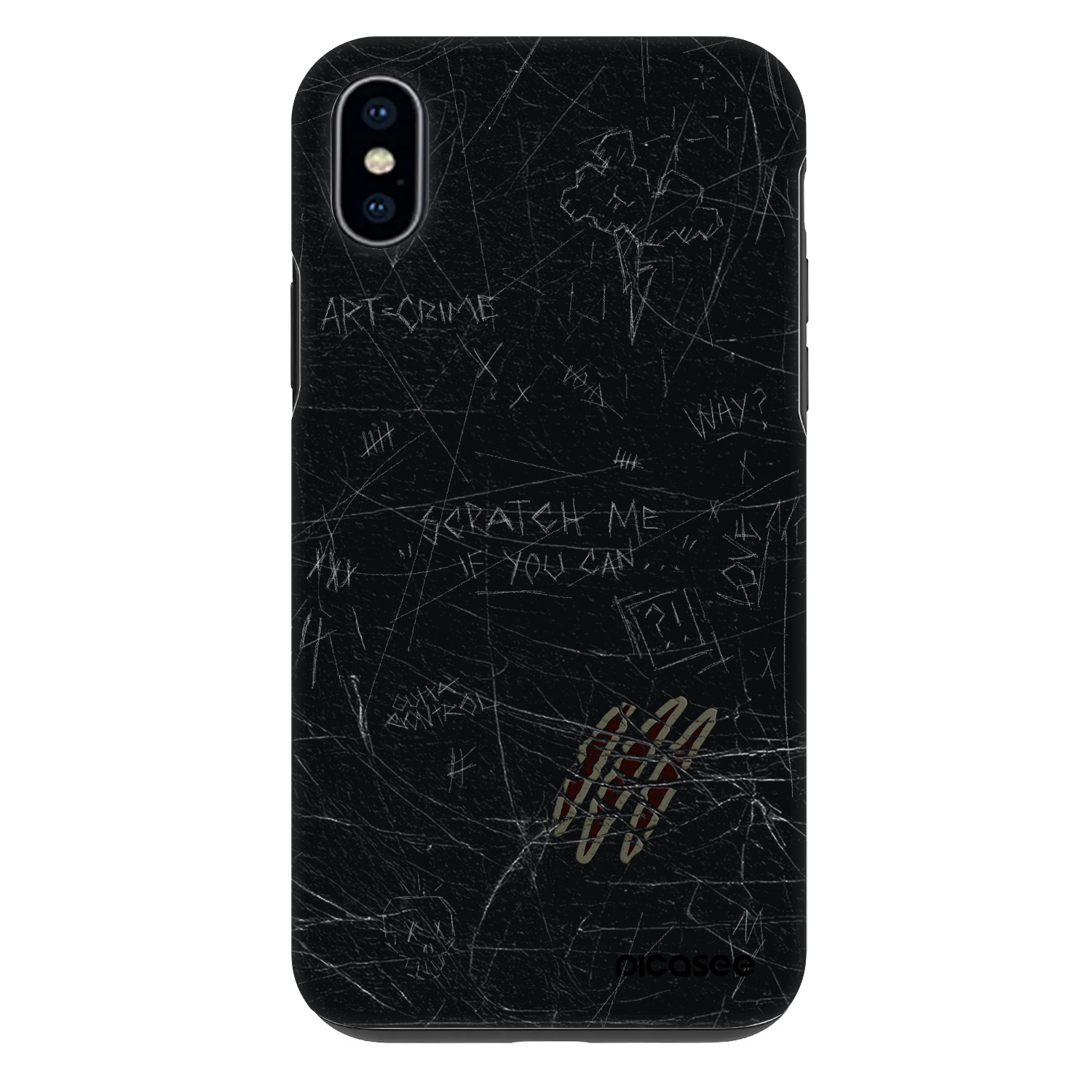 Picasee Fashion Case για Apple iPhone XS Max - SCRATCH