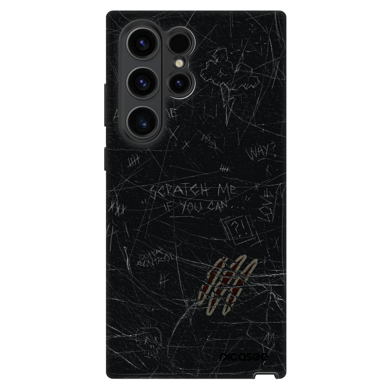 Picasee Fashion Case για Samsung Galaxy S23 Ultra 5G - SCRATCH