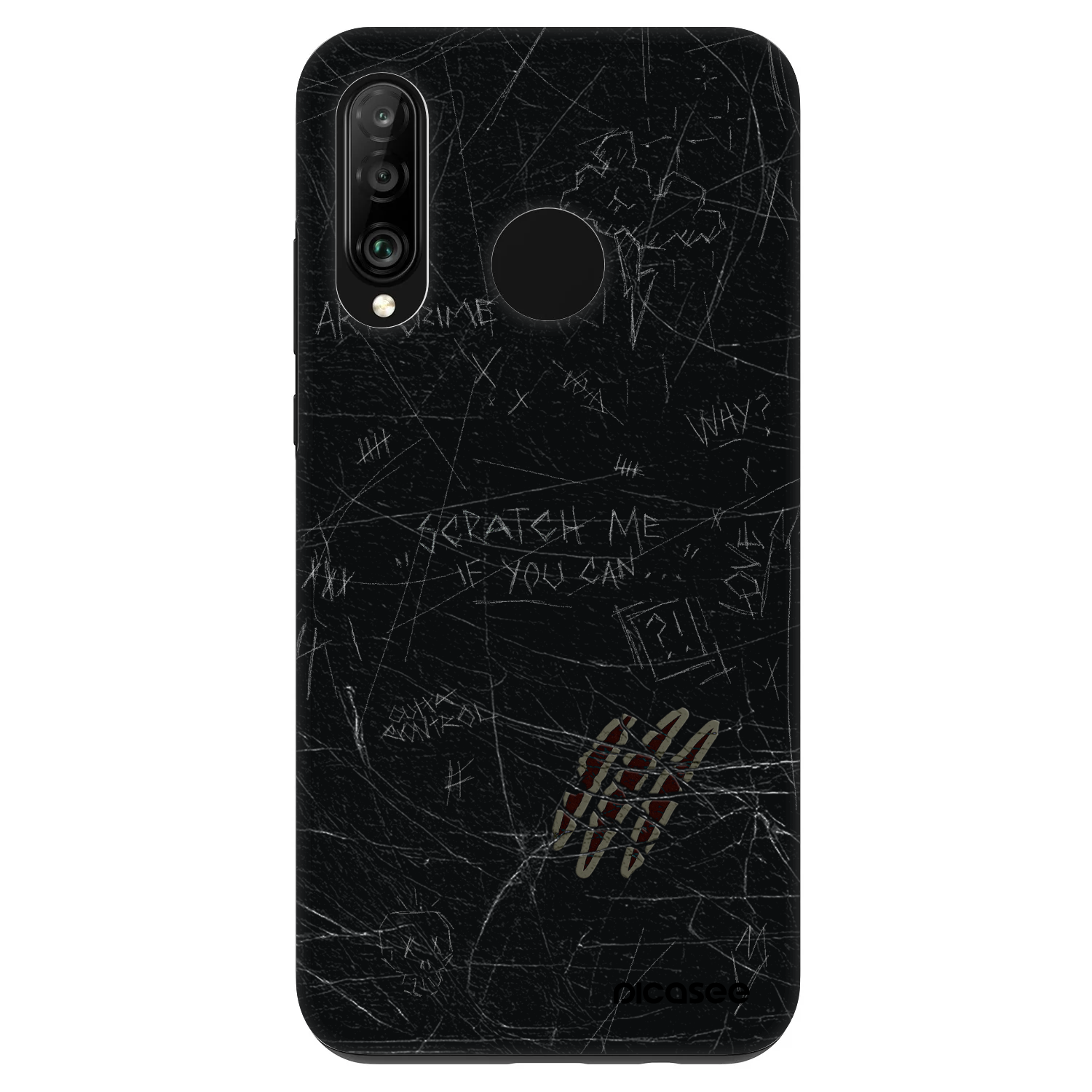 Picasee Fashion Case για Huawei P30 Lite - SCRATCH
