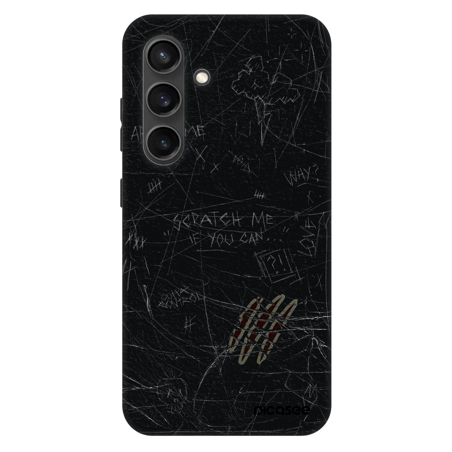Picasee Fashion Case PowerShare pro Samsung Galaxy S24 S921B 5G - SCRATCH