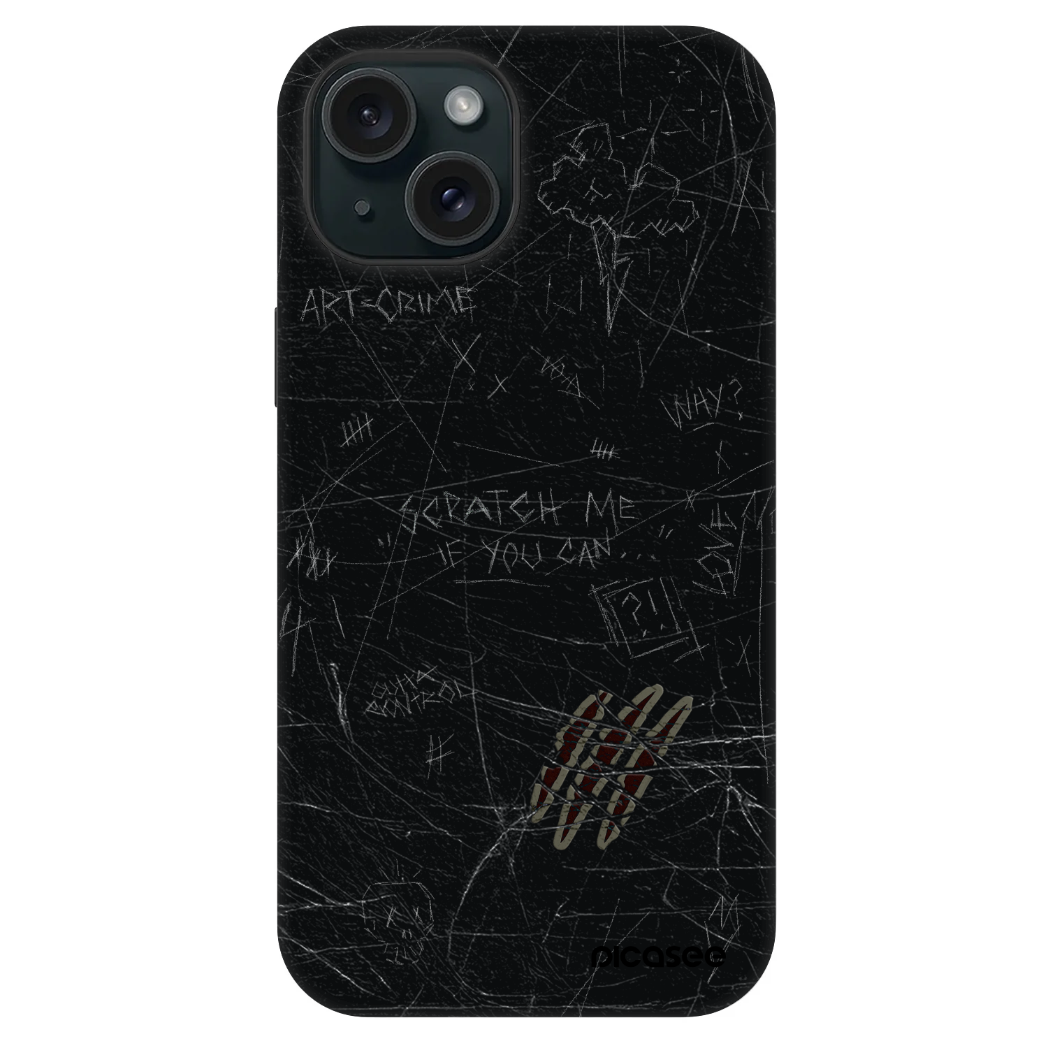 Picasee Fashion Case MagSafe για Apple iPhone 15 - SCRATCH