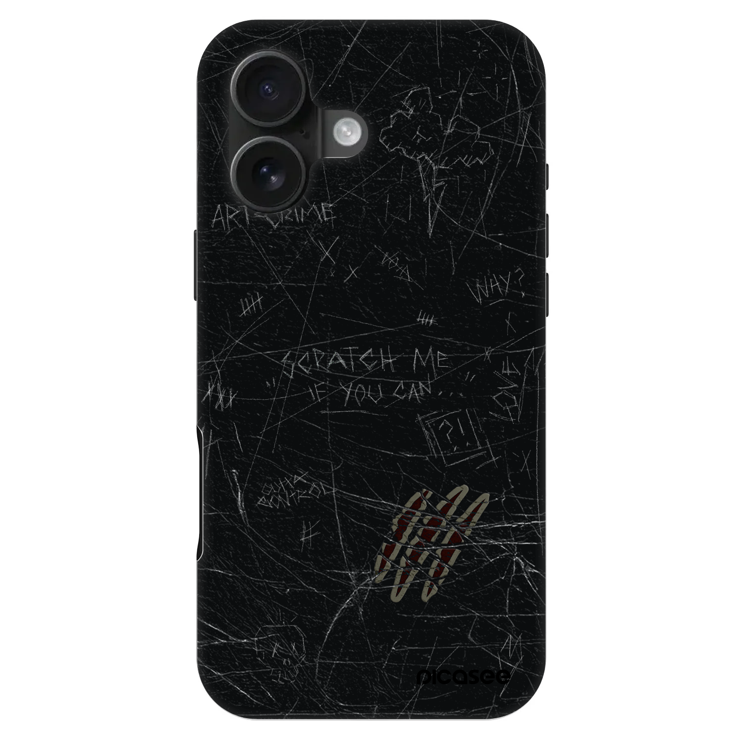 Picasee Fashion Case MagSafe για Apple iPhone 16 - SCRATCH