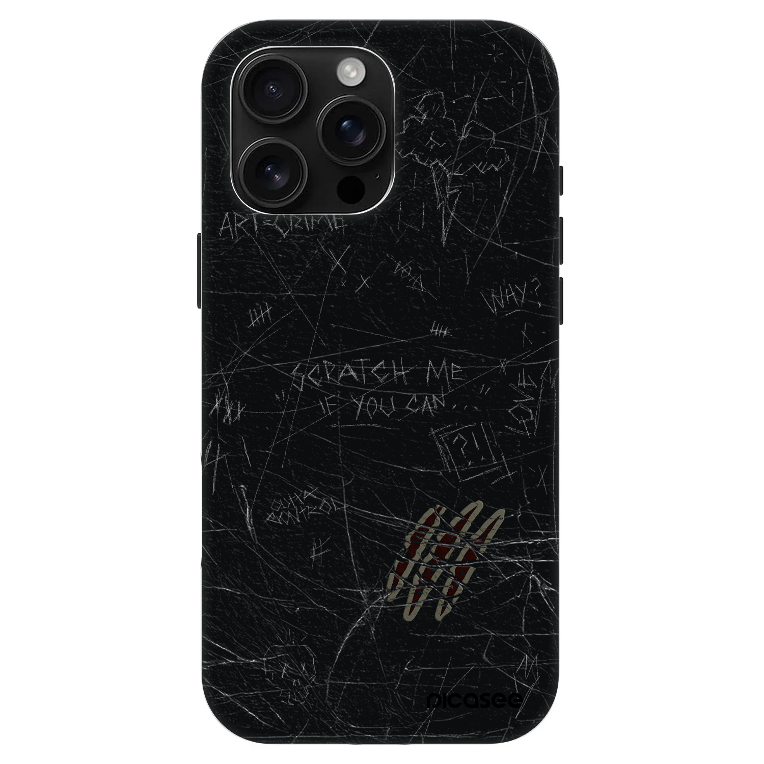 Picasee Fashion Case MagSafe για Apple iPhone 16 Pro Max - SCRATCH