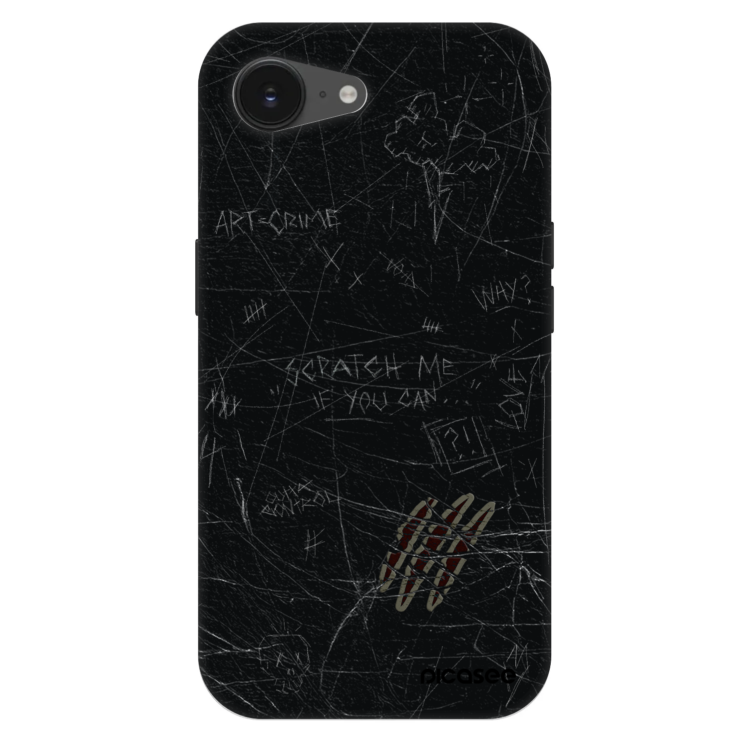 Picasee Fashion Case MagSafe για Apple iPhone 16e - SCRATCH