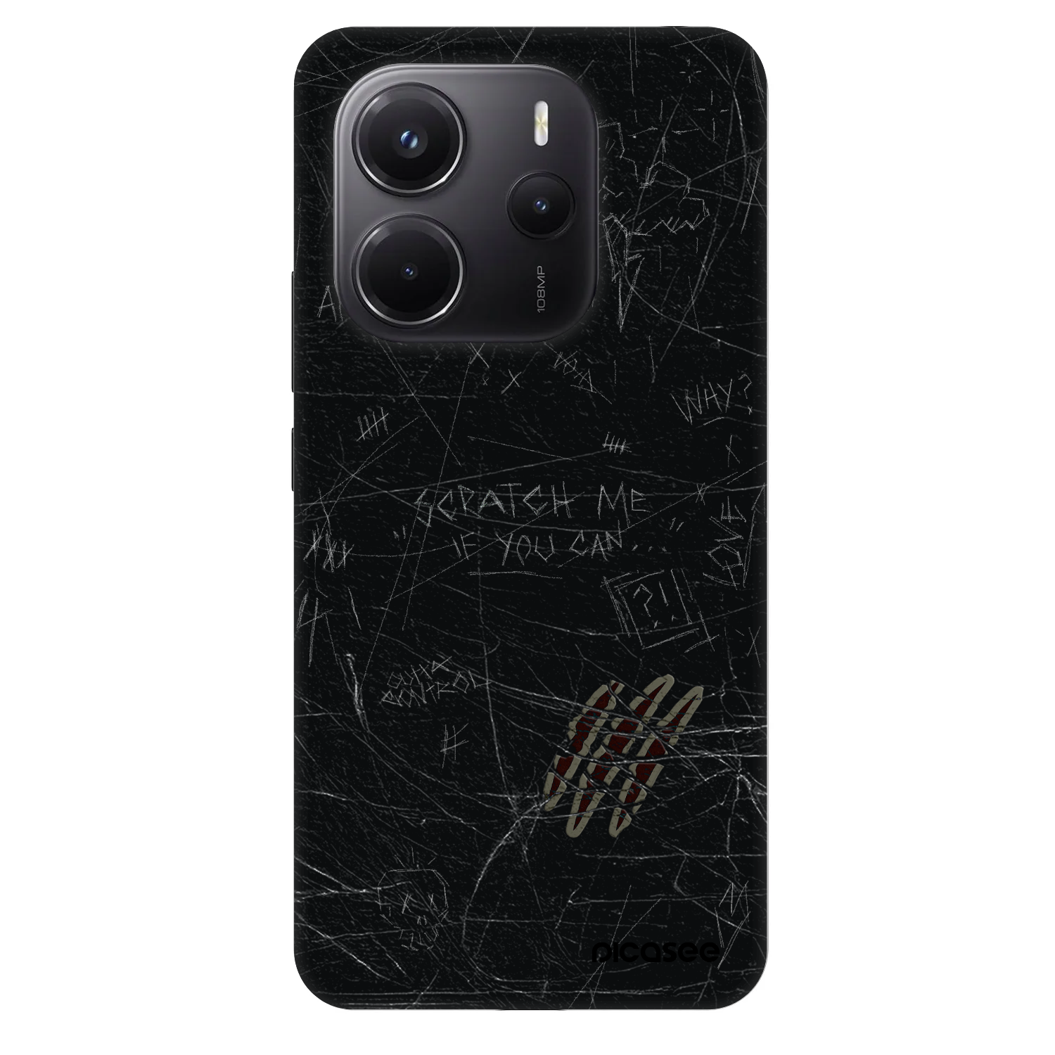 Picasee Fashion Case για Xiaomi Redmi Note 14 4G - SCRATCH