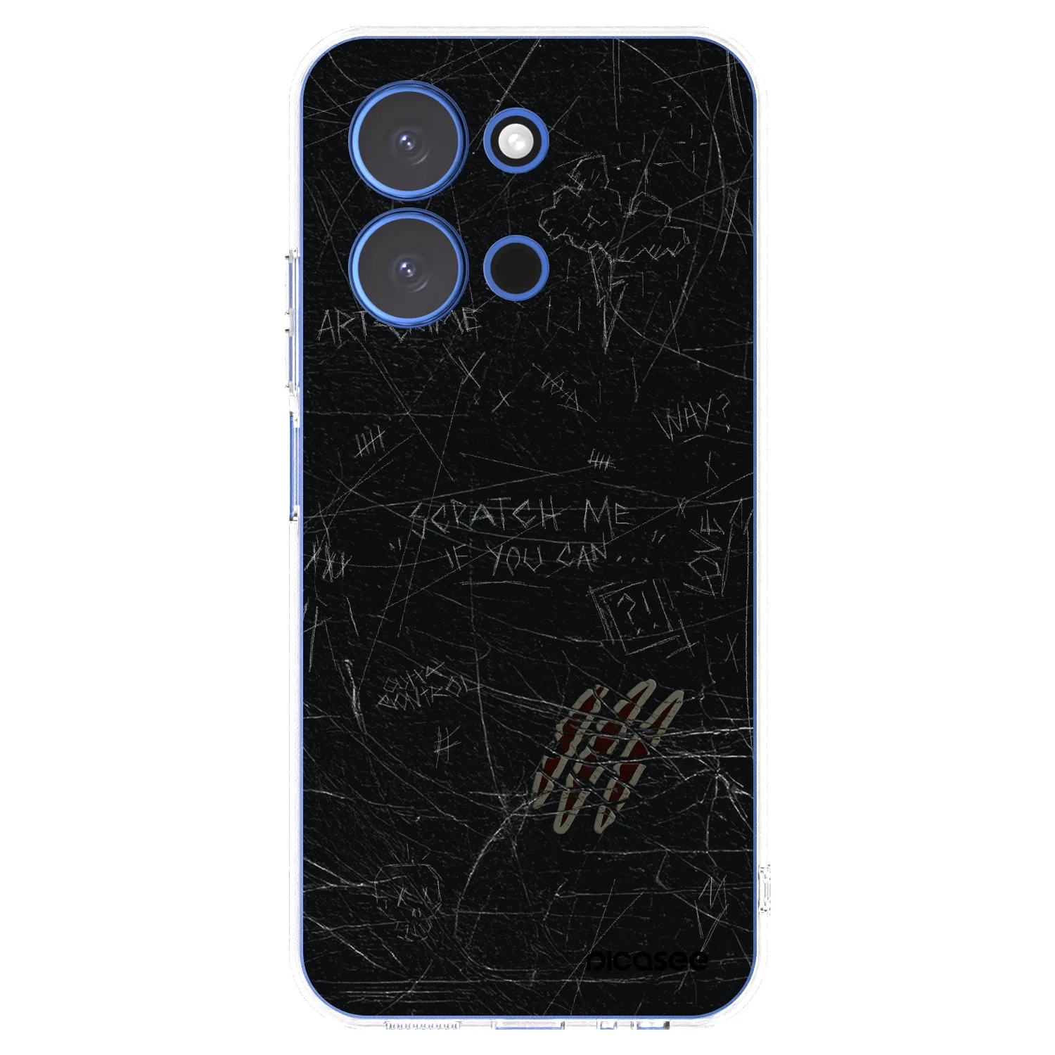 Picasee διαφανής θήκη σιλικόνης Xiaomi Redmi 15C 4G - SCRATCH