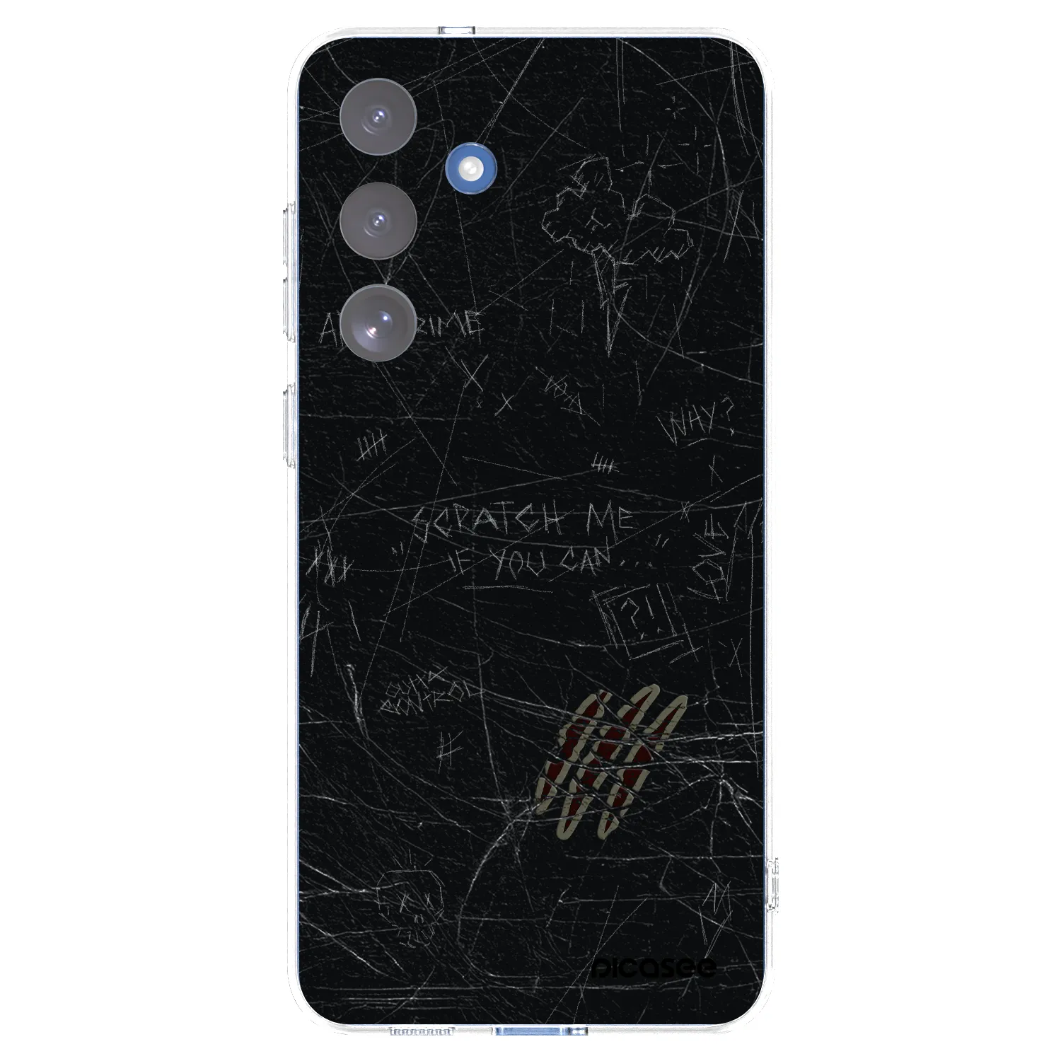 Picasee διαφανής θήκη σιλικόνης Samsung Galaxy S25 FE 5G - SCRATCH