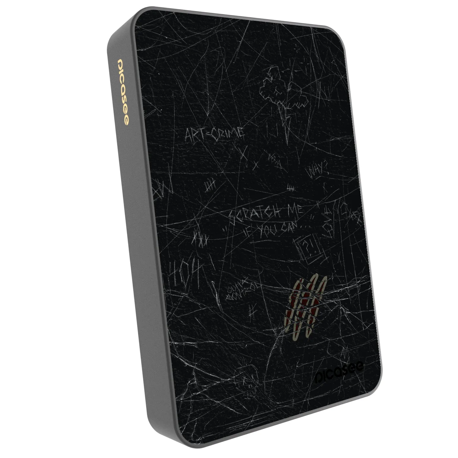 Picasee Powerbank με MagSafe 10 000 mAh Γκρί - SCRATCH