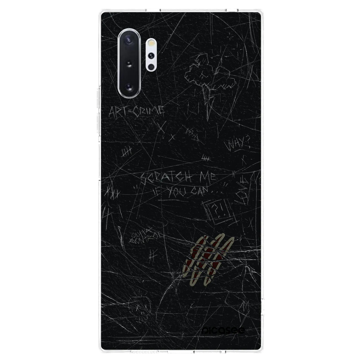 Picasee διαφανής θήκη σιλικόνης Samsung Galaxy Note 10+ N975F - SCRATCH