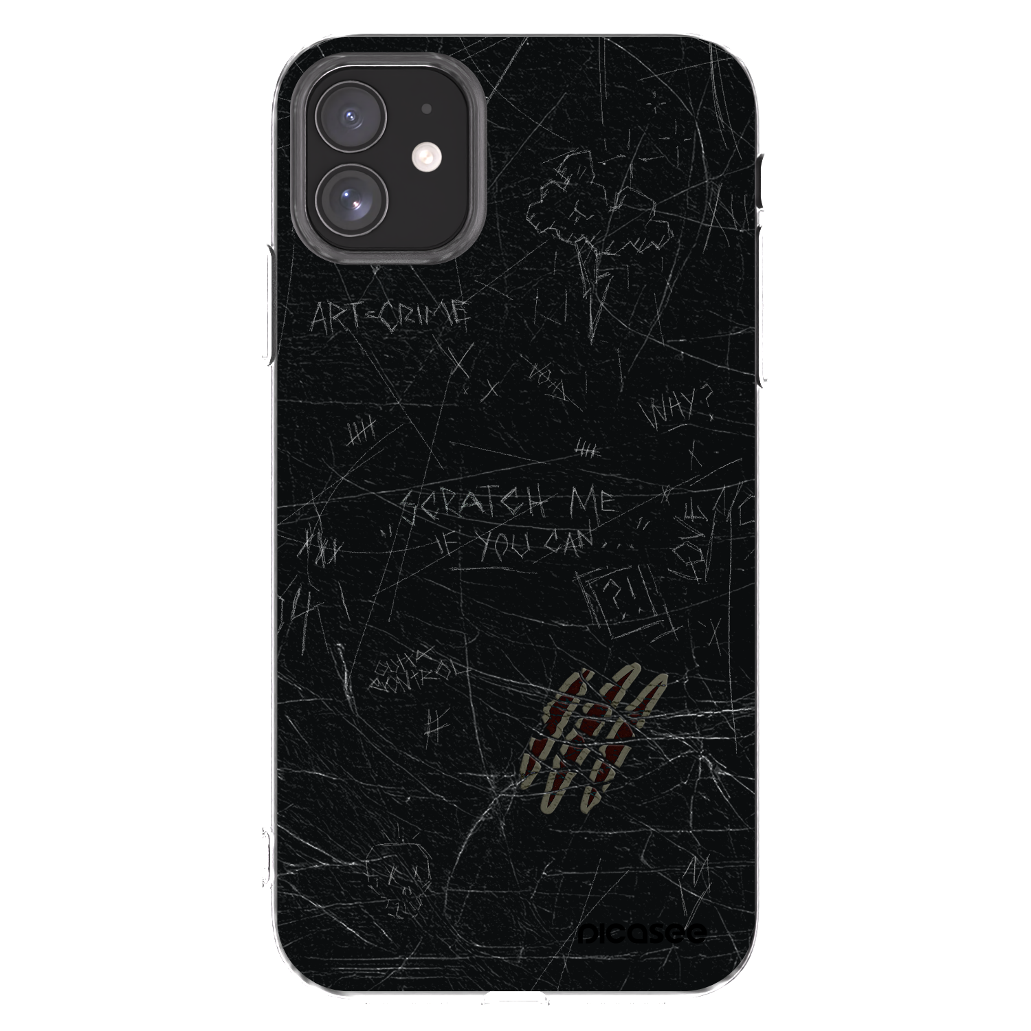 Picasee διαφανής θήκη σιλικόνης Apple iPhone 11 - SCRATCH