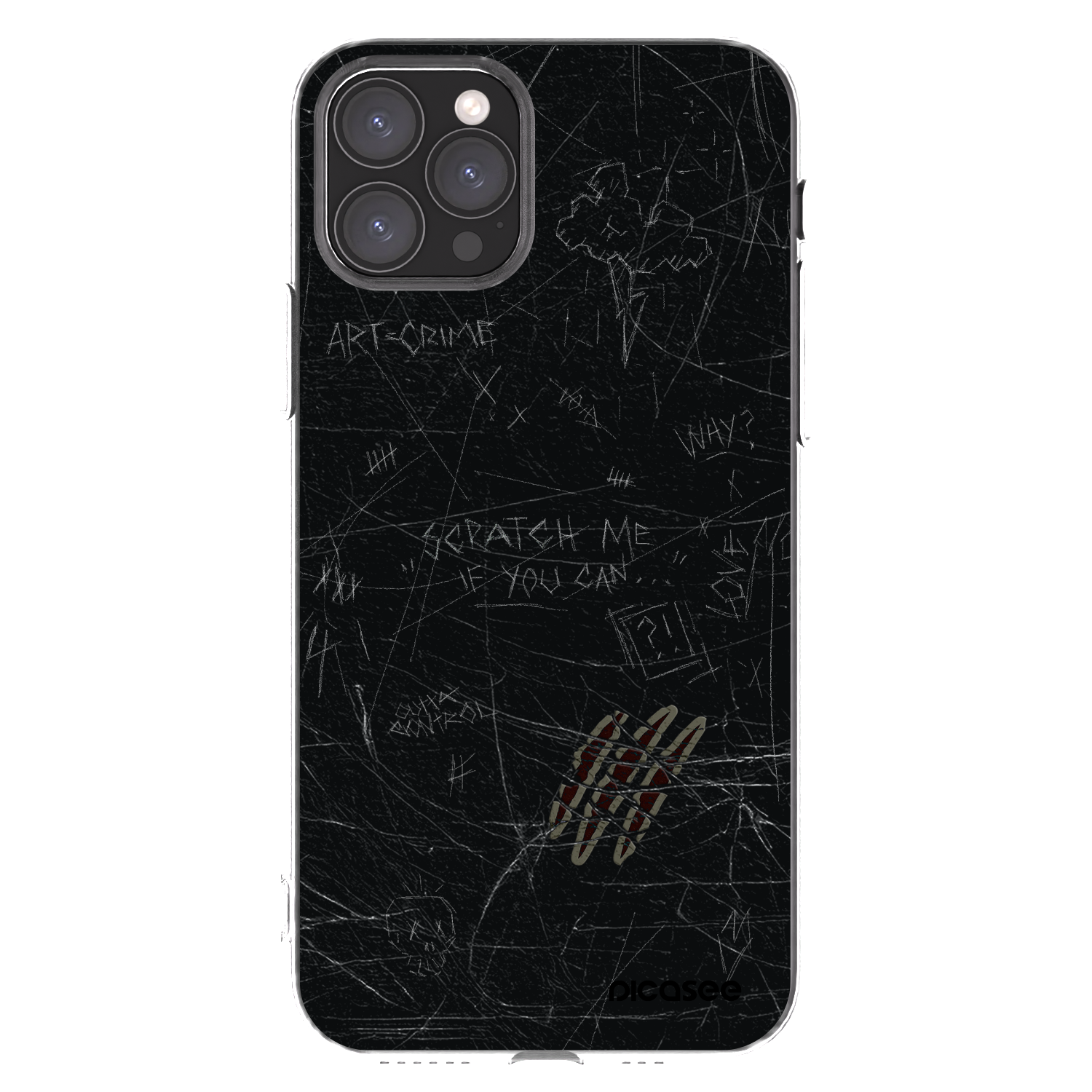 Picasee διαφανής θήκη σιλικόνης Apple iPhone 11 Pro - SCRATCH