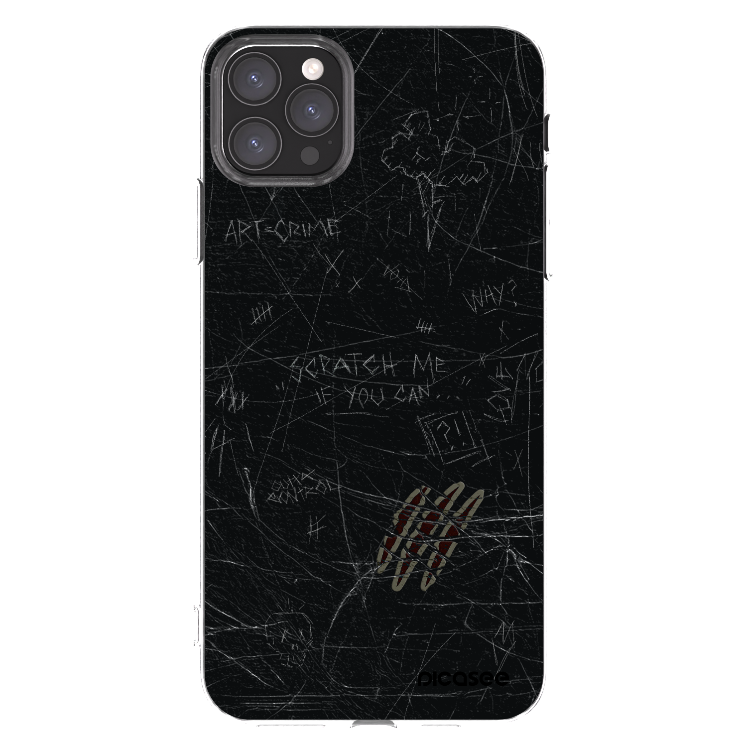 Picasee διαφανής θήκη σιλικόνης Apple iPhone 11 Pro Max - SCRATCH