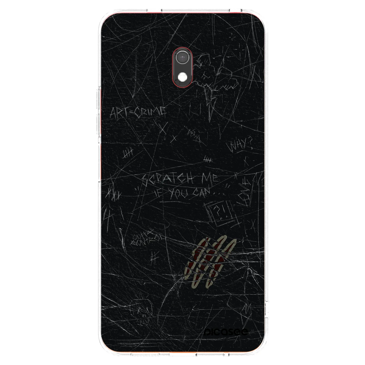 Picasee διαφανής θήκη σιλικόνης Xiaomi Redmi 8A - SCRATCH