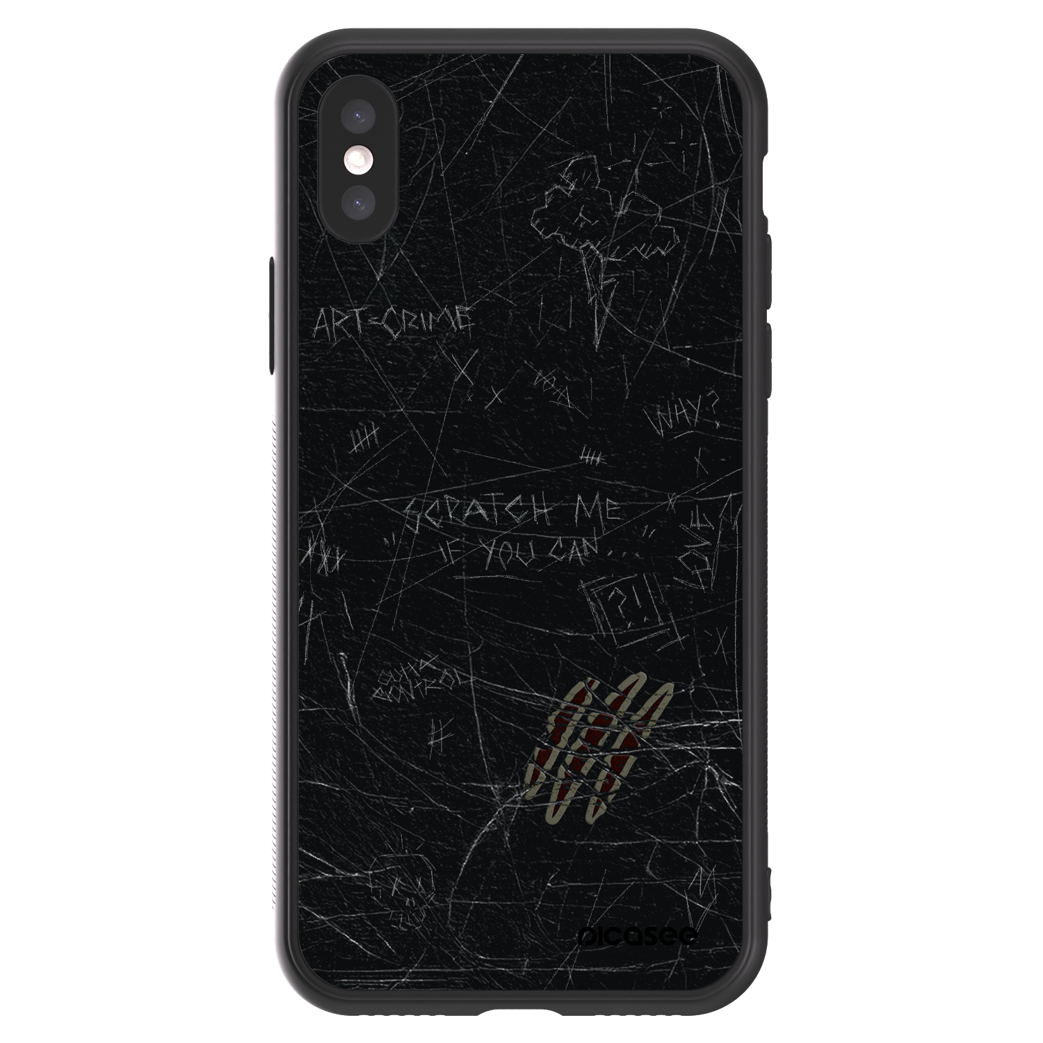 Picasee ULTIMATE CASE για Apple iPhone X/XS - SCRATCH