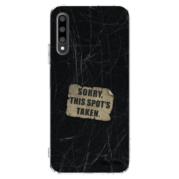 Picasee διαφανής θήκη σιλικόνης Honor 9X Pro - SORRY