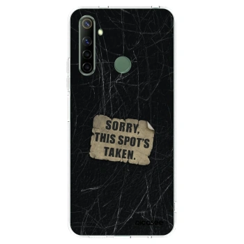 Picasee διαφανής θήκη σιλικόνης Realme 6i - SORRY