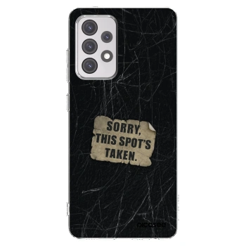 Picasee διαφανής θήκη σιλικόνης Samsung Galaxy A52 5G A525F - SORRY