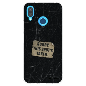 Picasee διαφανής θήκη σιλικόνης Huawei P20 Lite - SORRY