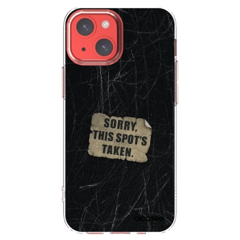 Picasee διαφανής θήκη σιλικόνης Apple iPhone 13 mini - SORRY