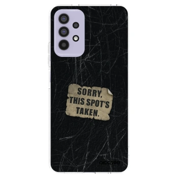 Picasee διαφανής θήκη σιλικόνης Samsung Galaxy A32 4G SM-A325F - SORRY
