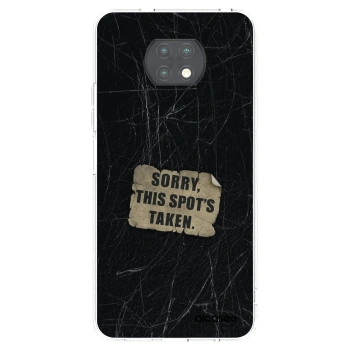 Picasee διαφανής θήκη σιλικόνης Xiaomi Redmi Note 9T - SORRY