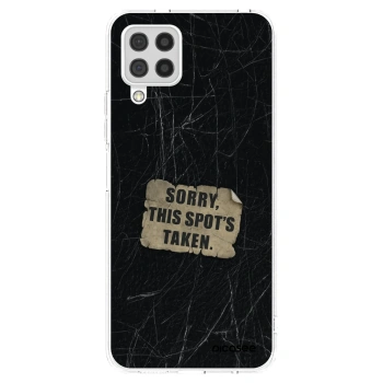 Picasee διαφανής θήκη σιλικόνης Samsung Galaxy A22 A225F 4G - SORRY