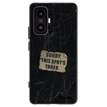 Picasee Μαύρη θήκη σιλικόνης για Xiaomi 11T Pro - SORRY