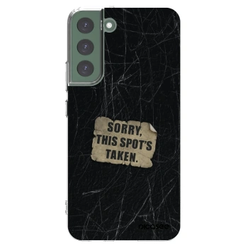 Picasee διαφανής θήκη σιλικόνης Samsung Galaxy S22+ 5G - SORRY