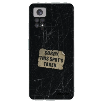 Picasee διαφανής θήκη σιλικόνης Xiaomi Redmi Note 11 - SORRY