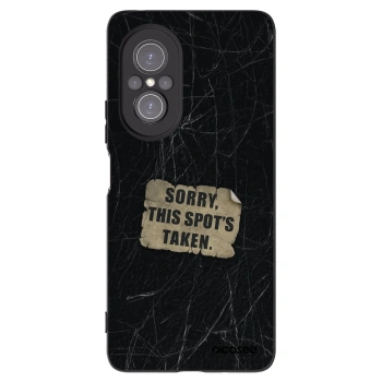 Picasee Μαύρη θήκη σιλικόνης για Huawei Nova 9 SE - SORRY