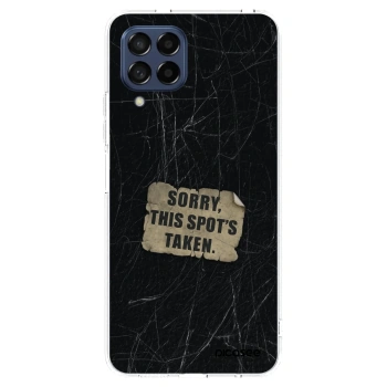 Picasee διαφανής θήκη σιλικόνης Samsung Galaxy M53 5G - SORRY