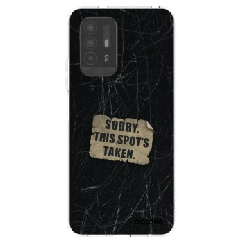 Picasee διαφανής θήκη σιλικόνης OPPO A94 5G - SORRY